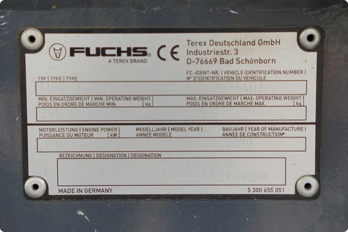 Fuchs MHL340 F · 2019 — Foto 4