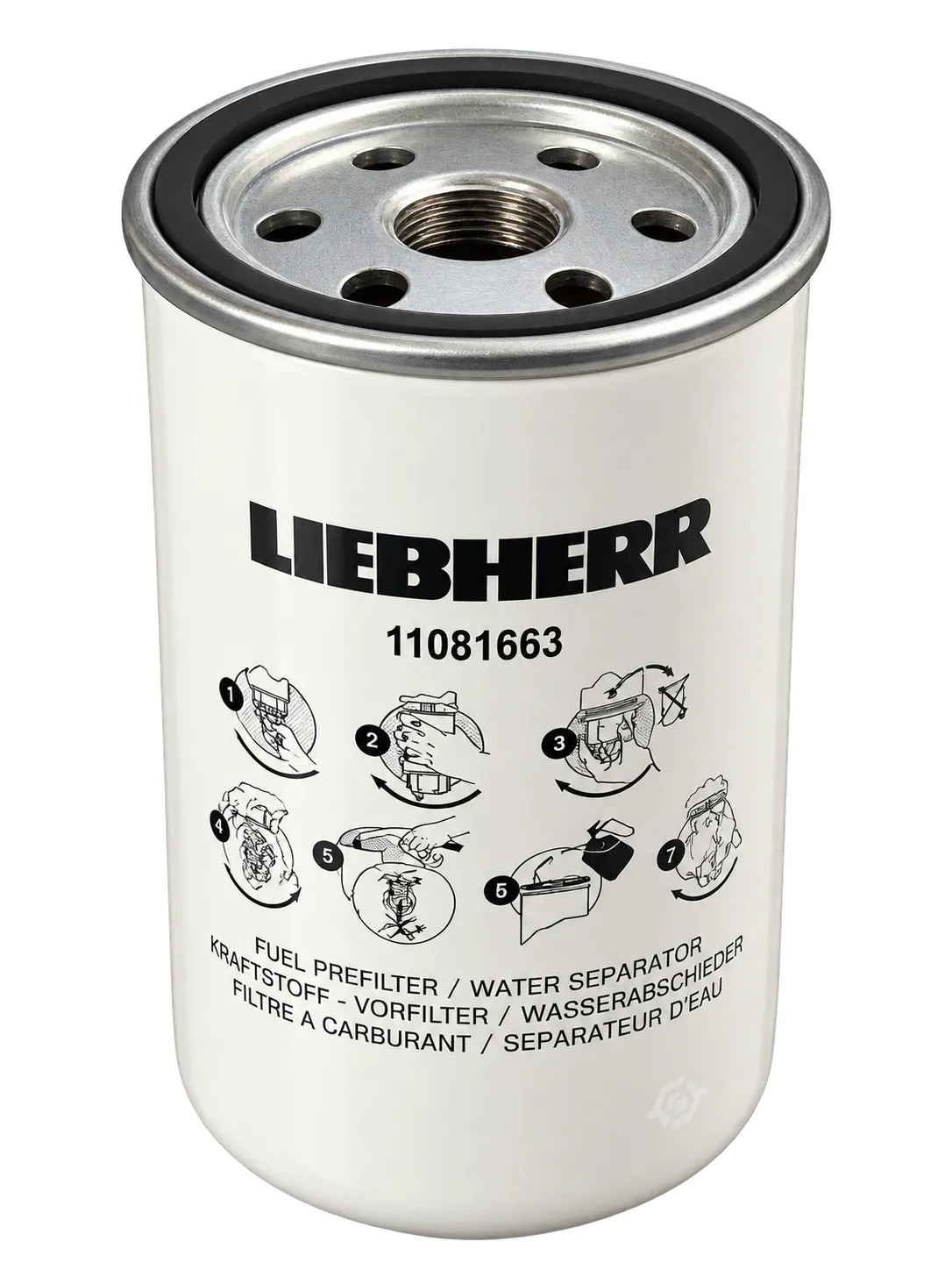 Kraftstoffvorfilter mit Wasserabscheider Liebherr